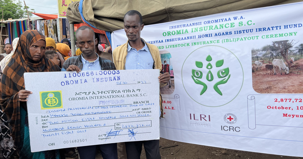 Pastoral farmers receive 2.87 million Ethiopian Birr to prepare for drought